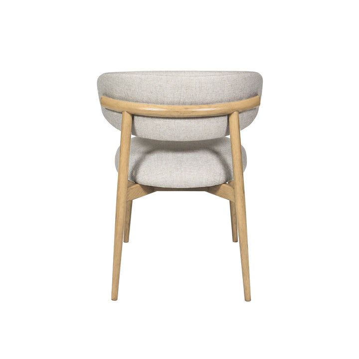 Milo Dining Chair - Vanilla Tweed