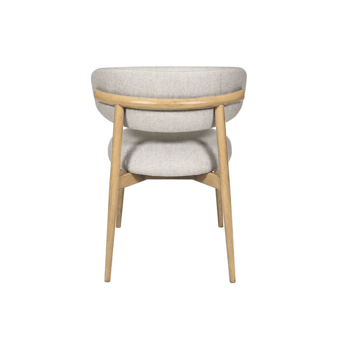 Milo Dining Chair - Vanilla Tweed