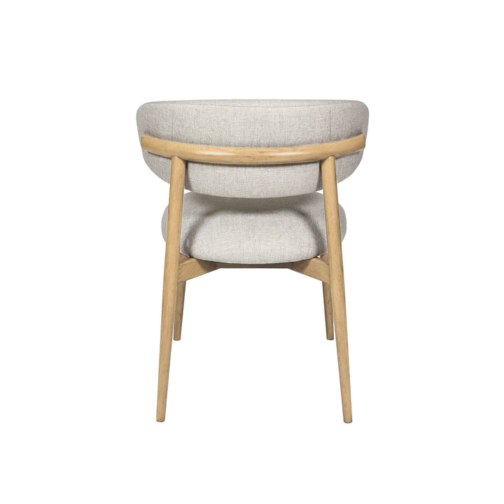 Milo Dining Chair - Vanilla Tweed