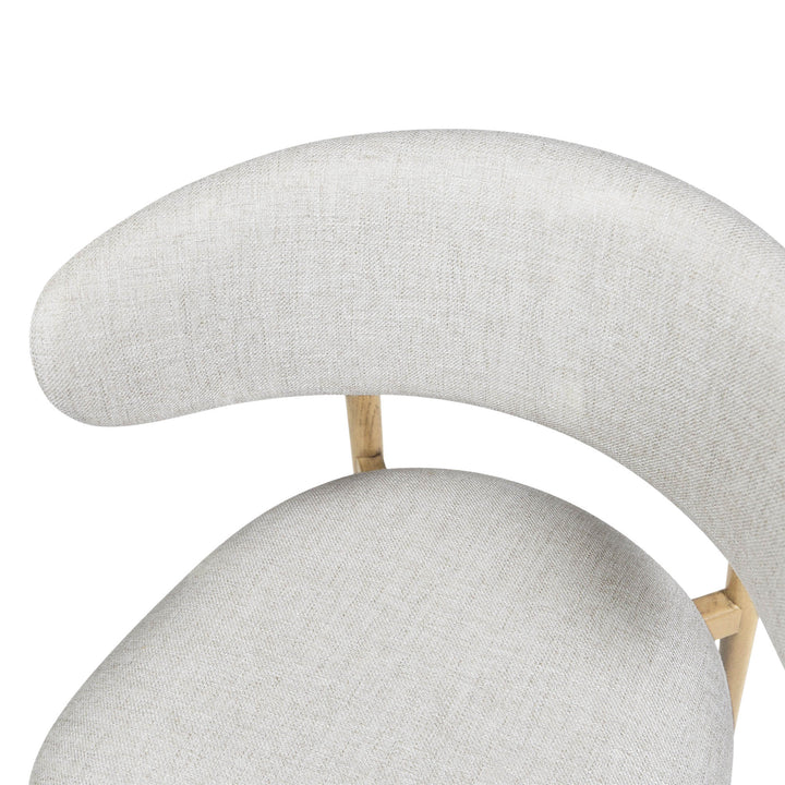 Milo Dining Chair - Vanilla Tweed