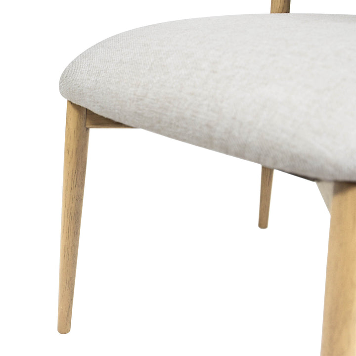 Milo Dining Chair - Vanilla Tweed