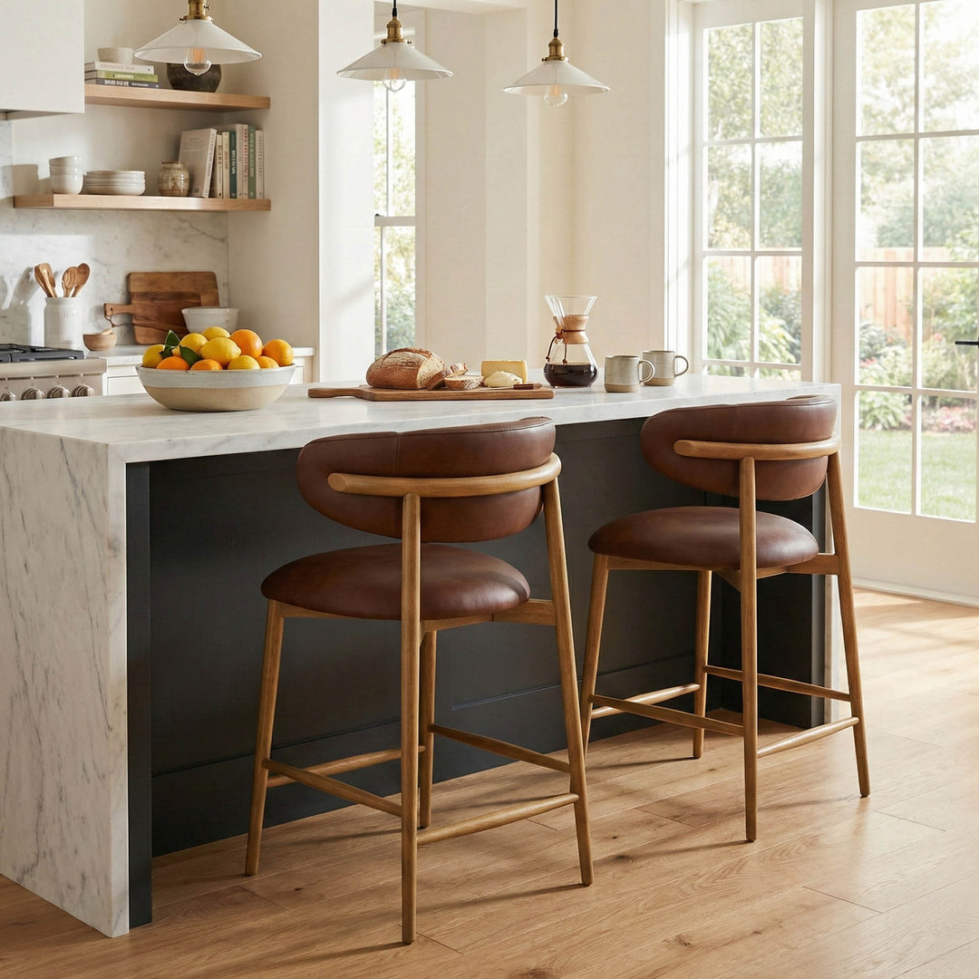 Milo Counter Stool - Mocha