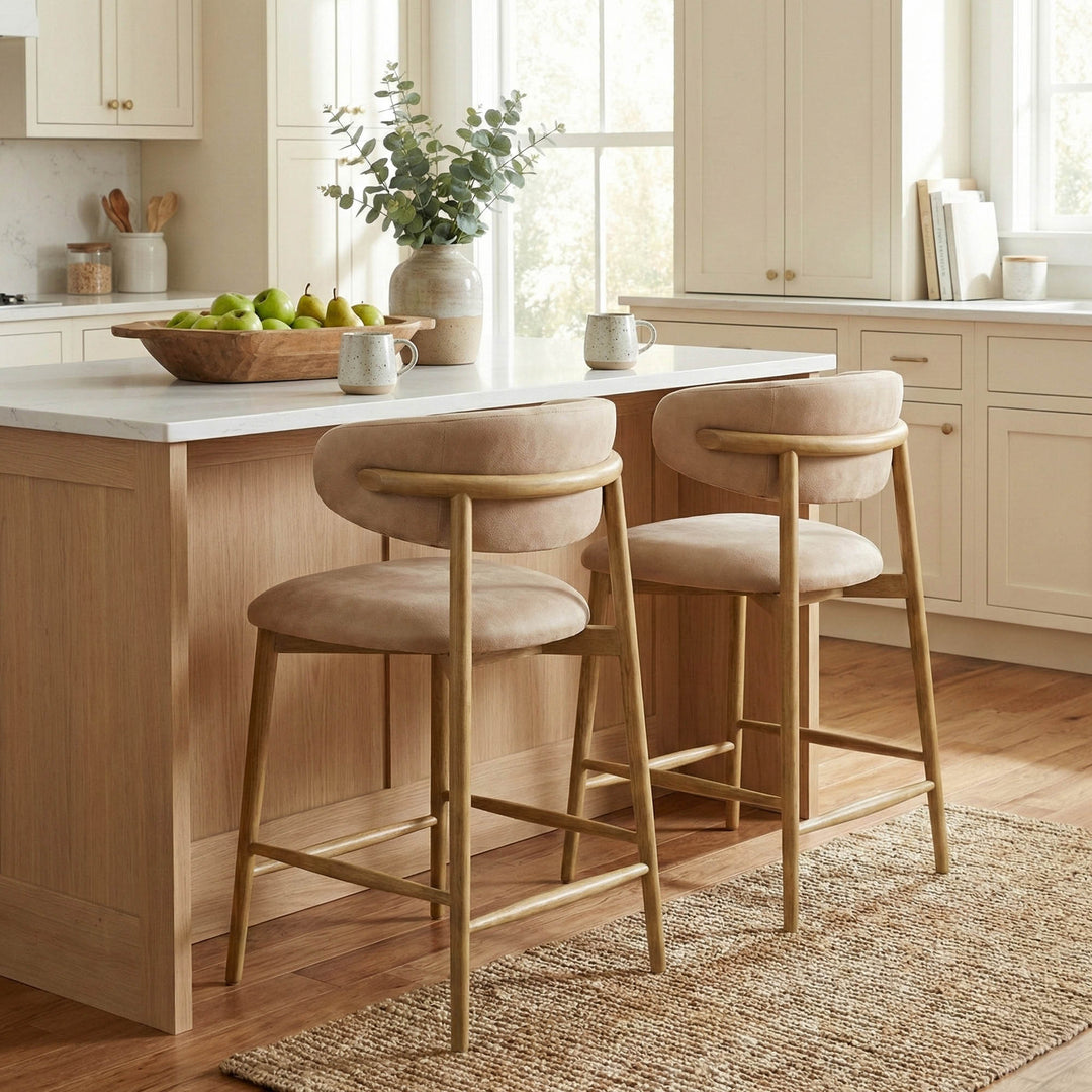 Milo Counter Stool - Natural