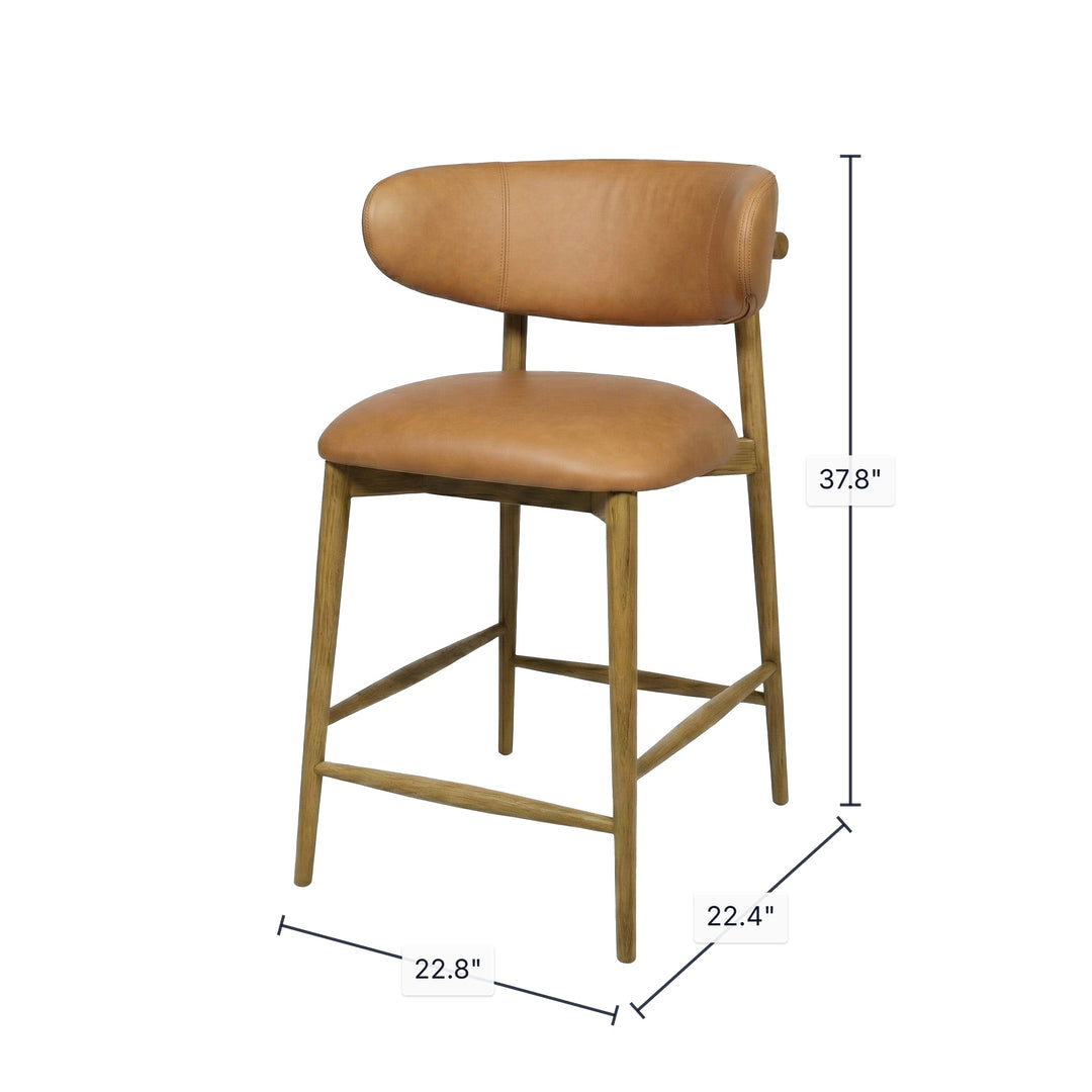 Milo Counter Stool - Tan