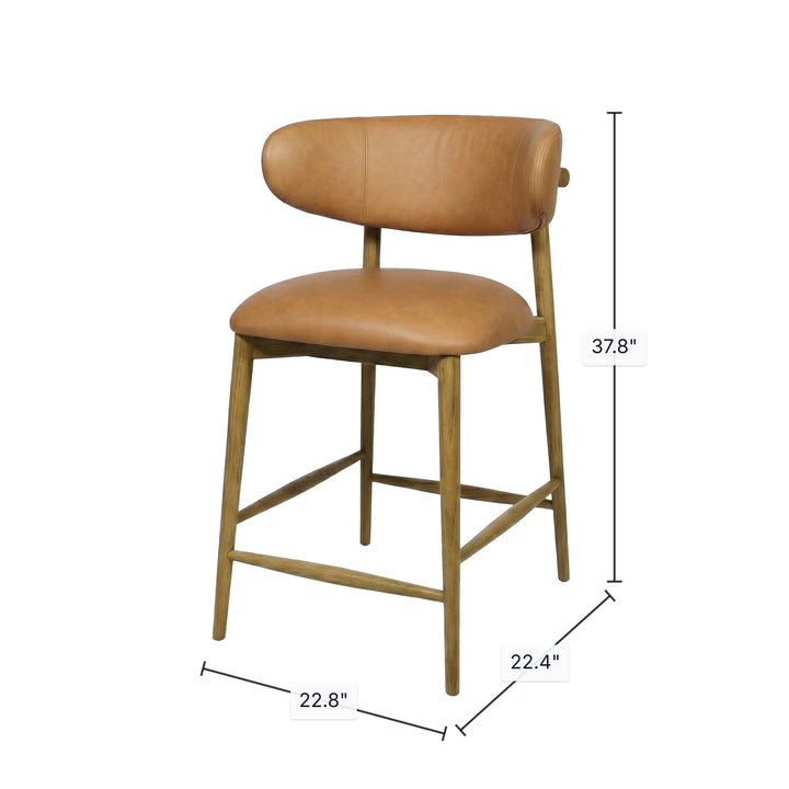 Milo Counter Stool - Tan