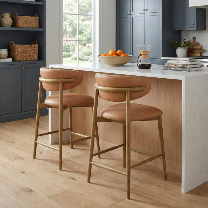 Milo Counter Stool - Tan
