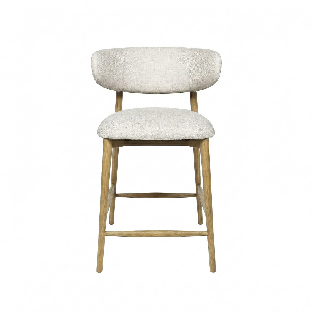 Milo Counter Stool - Vanilla Tweed