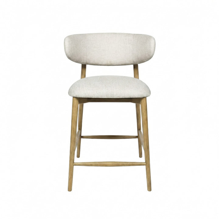 Milo Counter Stool - Vanilla Tweed