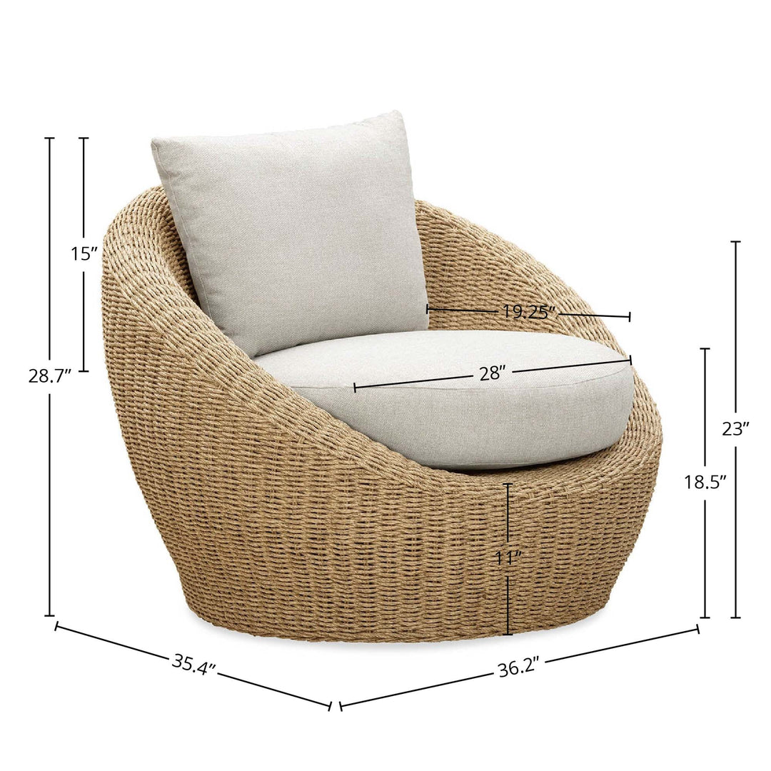 Siesta Outdoor - Round Club Chair