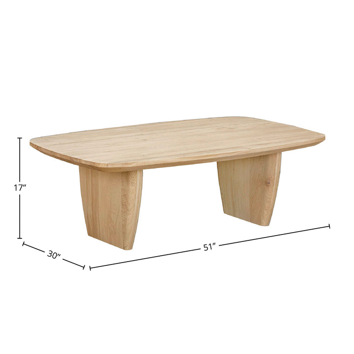 Tonic Coffee Table - Biscotti Oak