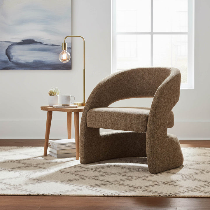 Virgo Club Chair - Chocolate