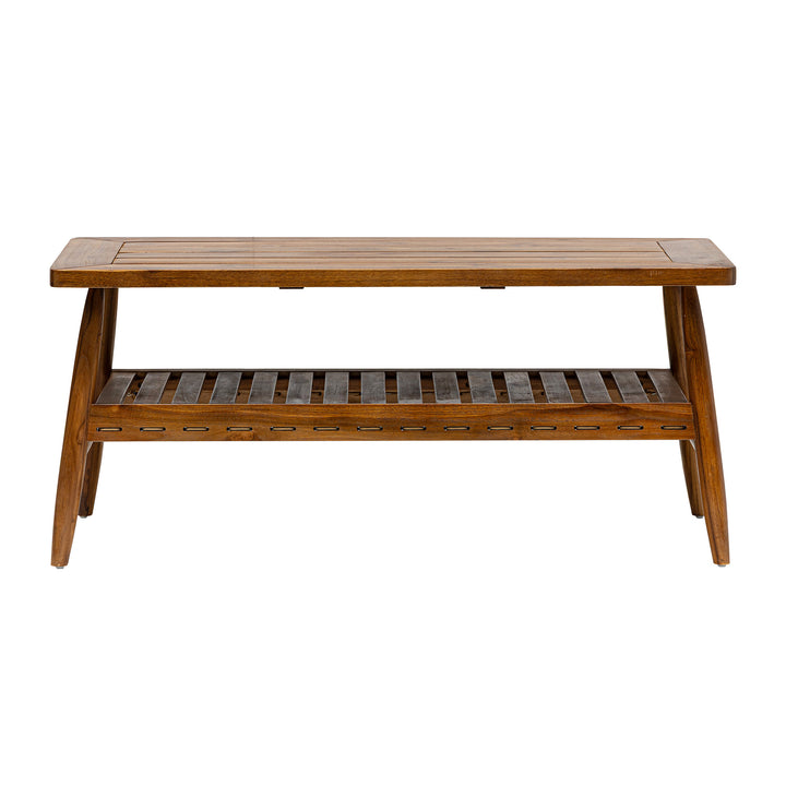 Vineyard Outdoor - Rectangular Coffee Table with Wood Top
