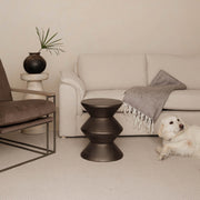 Concrete Inverted Side Table - Bronze