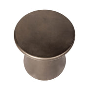 Concrete Mineral Side Table - Bronze