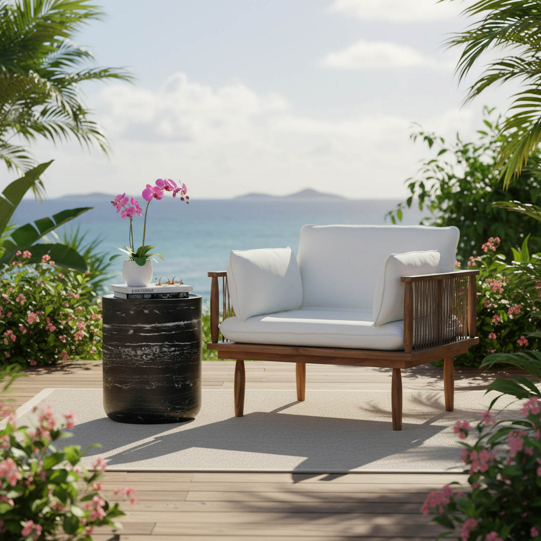 Geri Side Table - Nero