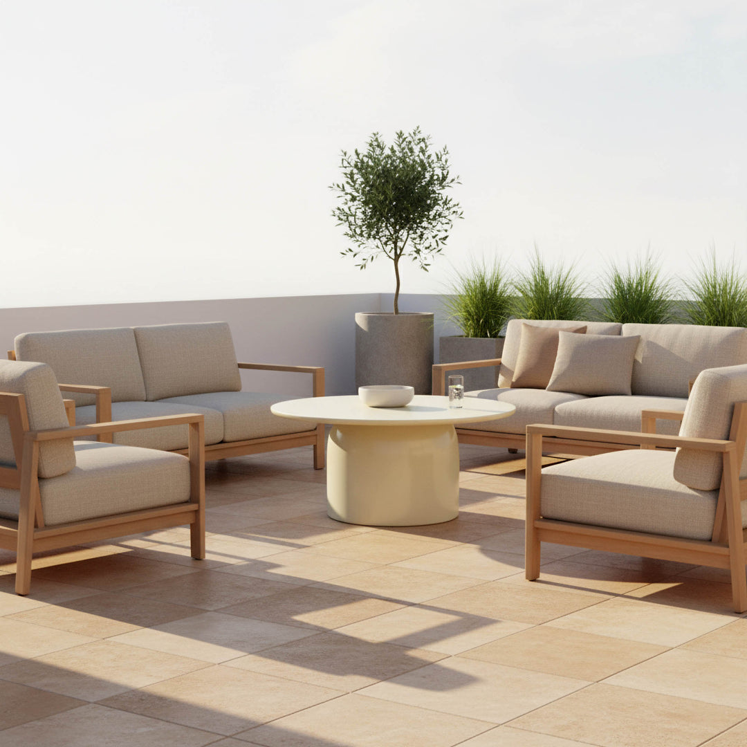 Vision Coffee Table - Ivory