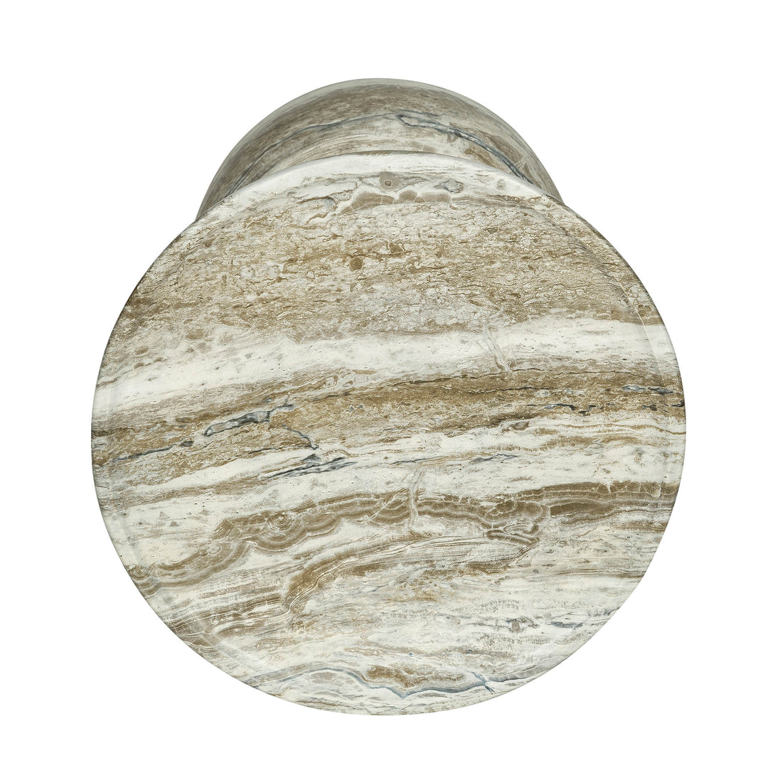 Temple Side Table - Grey Mist