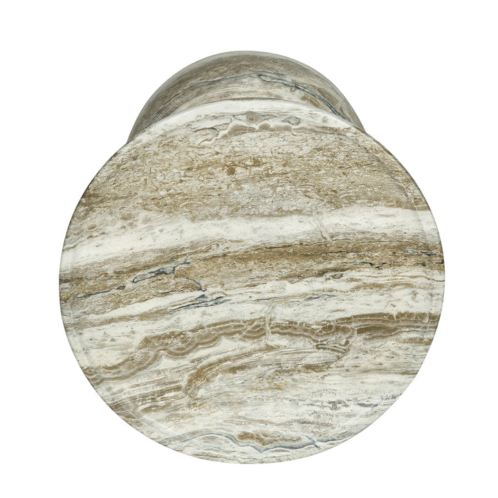 Temple Side Table - Grey Mist