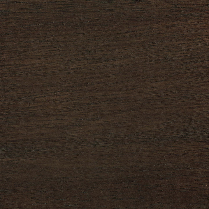 Abstract Side Table - Smoked Acacia