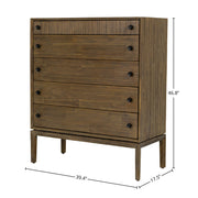 West Chest 5 Drawers