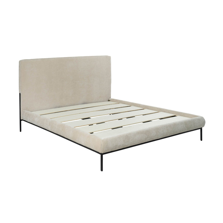 West Winter King Bed - Sand