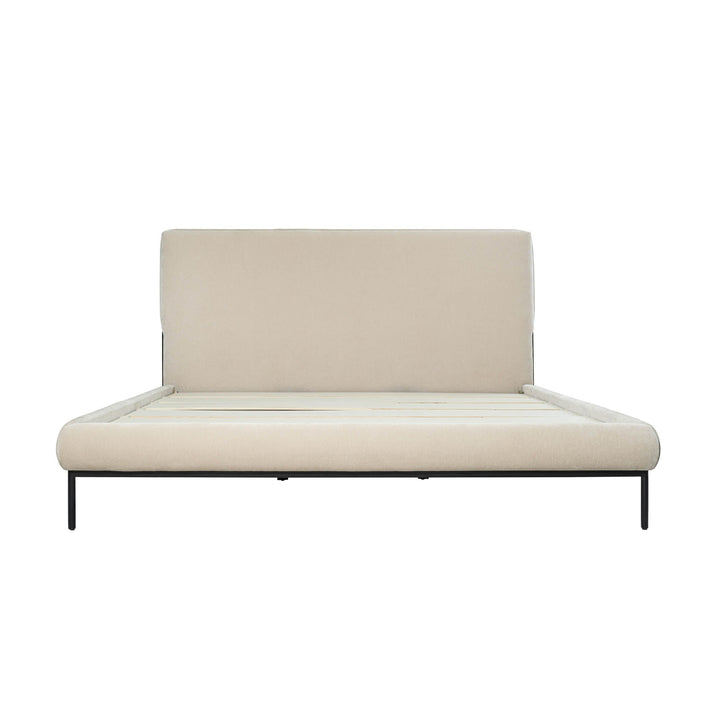 West Winter King Bed - Sand