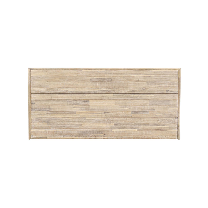 Gia Queen Bed - Headboard ONLY - Light Driftwood