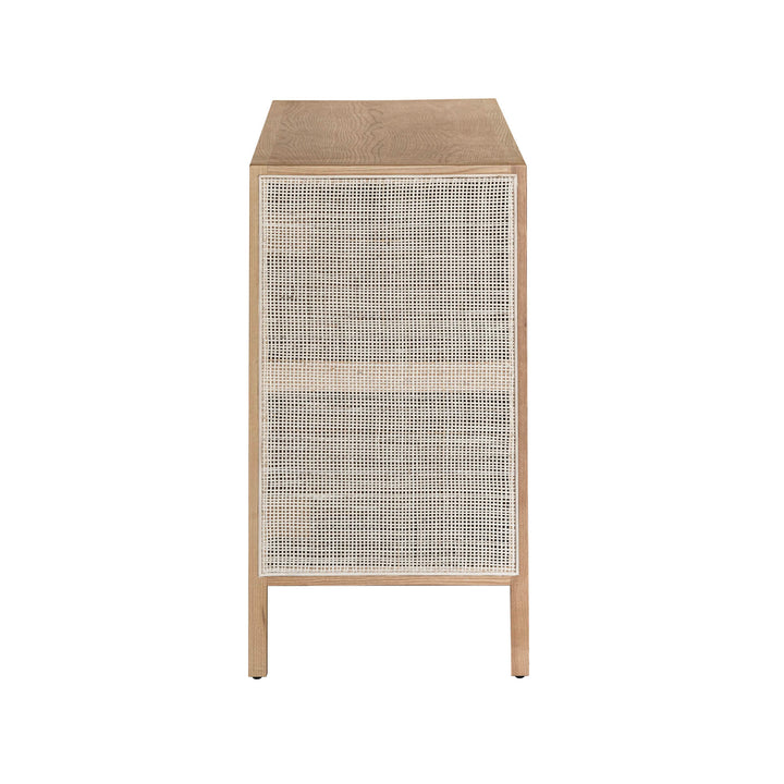 Rattan 3 Door Sideboard - Natural - Colour Variance from RAT004B-N