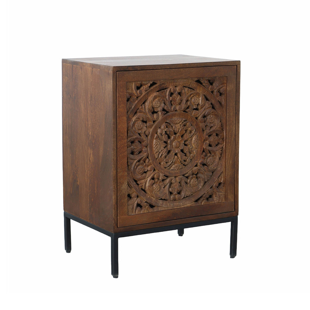 Carved Side Table