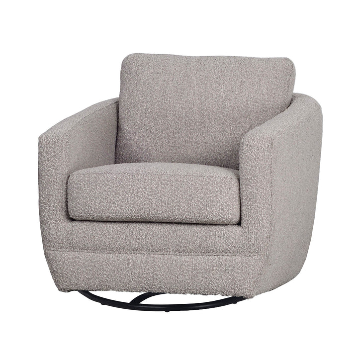 Baltimo Swivel Glider - Boucle Grey