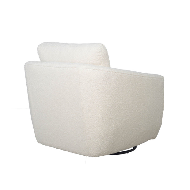 Baltimo Swivel Glider - Boucle Cream