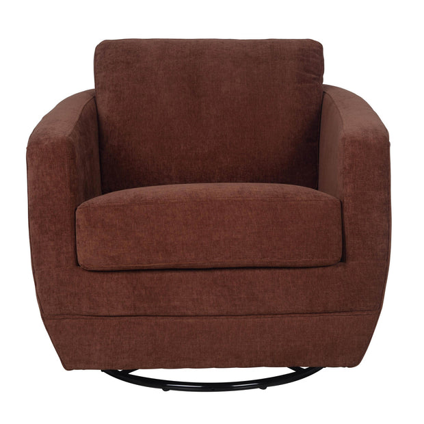 Baltimo Swivel Glider - Deep Rust