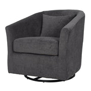 Carmen Swivel Glider - Espresso