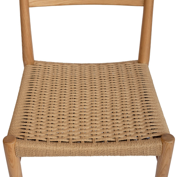 Jakarta Dining Chair - Natural/Natural Woven Seat