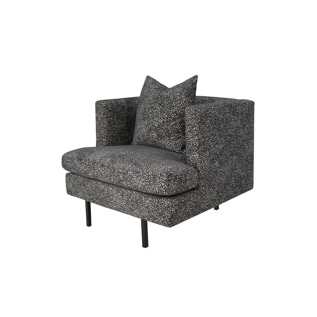 Avenue Club Chair - Tilly Black